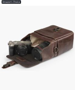 Alternative view of 3179: New MegaGear Genuine Leather Camera Messenger Bag Mirrorless Portable electronic device cover