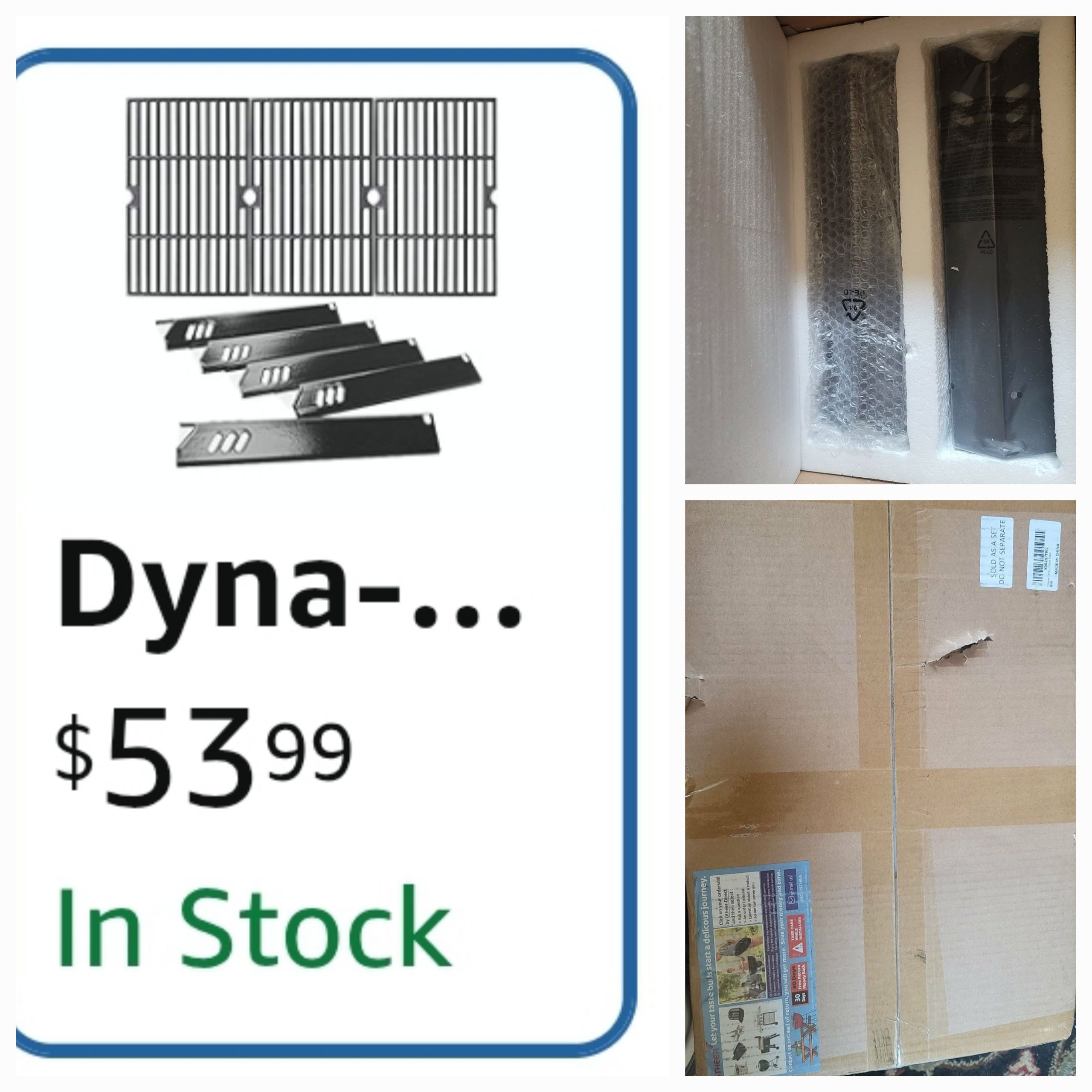 New Replacement Parts for DynaGlo DGF510SSP, DGF510SBP, DGF510SSP-D, fit Backyard BY13-101-001-13, GBC1460W, GBC1461W, GBC1462W, GBC1059WB, BH13-101-099-01, Grill Grate and Heate Plate - Image 13