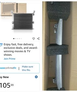 Alternative view of A-Premium Air Conditioning A/C Condenser Compatible with 2005-2012 Toyota Tacoma 2.7L 4.0L, Re