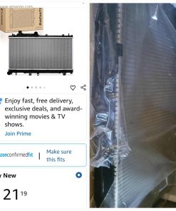 Alternative view of A-Premium Engine Coolant Radiator Assembly Compatible with Subaru Outback 2010-2014 H4 2.5L, Legacy 2010-2014 H4 2.5L, WRX 2015-2021 H4 2.0L