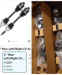 Alternative view of Rear Left/Right CV Axle Set, 2 Rear Axle