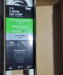 Alternative view of Electric Hybrid All-In-One U-Bend G13 (Medium Bi-Pin) LED Bulb Cool White 2 ft. U-BEND LED LAMP with 6 inch Leg Spacing