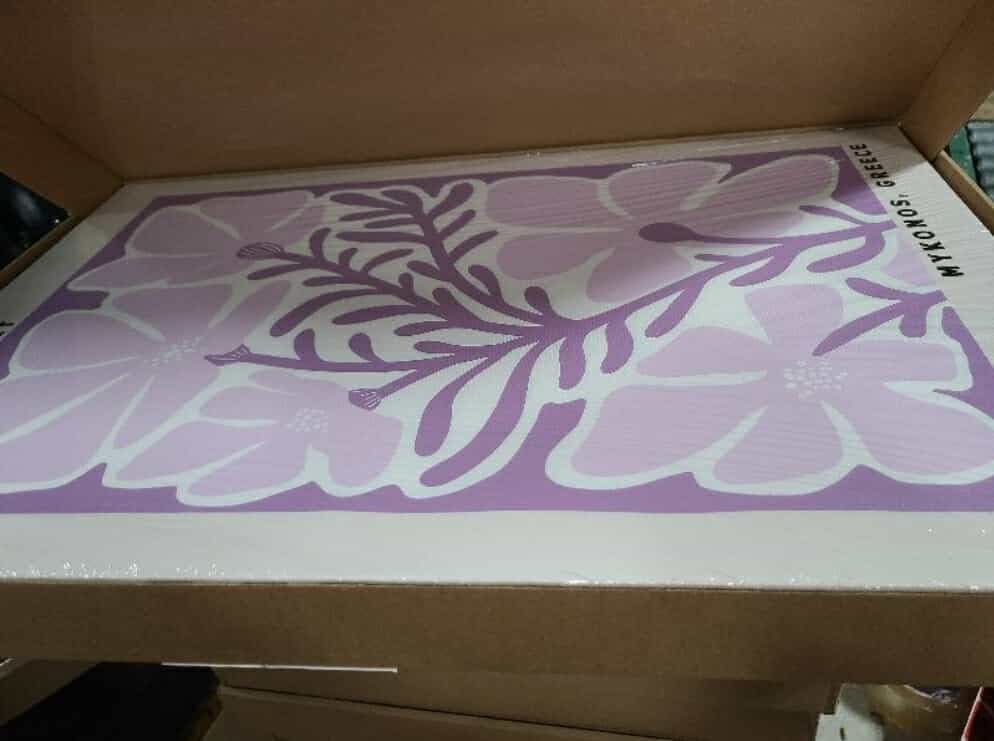 Framed Purple Matisse Wall Art Set of 3, Abstract Henri Matisse Canvas Wall Decor Paintings, Light Purple Flower Market Room Aesthetic Posters Prints for Living Room Bedroom Bathroom 12x16 In - Image 11