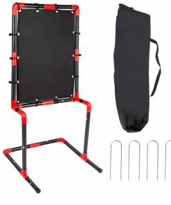 Ball Strike Zone, Baseball Strike Zone Target for Plastic Balls-Height Adjustable Strike Zone with Stable Ground Hook
