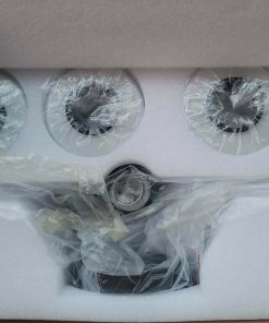 Alternative view of Bathroom Vanity 3 Light Modern Bathroom Light Fixtures Vanity Lights with Eye-Friendly Milky White Frosted Glass Shades E26 Socket Black