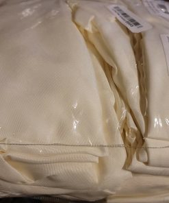 Alternative view of 6 Pack Ivory Round Tablecloths 108 Inch for 48” Tables - 150 GSM Polyester Fabric, Floor Length Drop, Water, Stain & Wrinkle Resistant Cloth Cover for Wedding Reception Banquet Dining