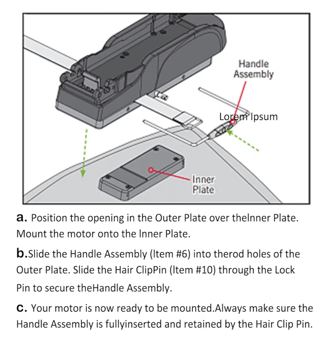 1854023 MKA-23 Quick Release Bracket fits for Ultrex Fortrex Maxxum and Edge Trolling Motors - Easy Removal and Secure Attachment with Stainless Steel Pins - Image 7