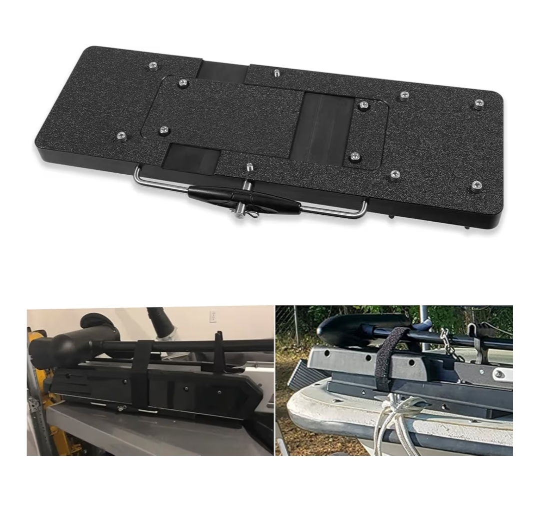 1854023 MKA-23 Quick Release Bracket fits for Ultrex Fortrex Maxxum and Edge Trolling Motors - Easy Removal and Secure Attachment with Stainless Steel Pins
