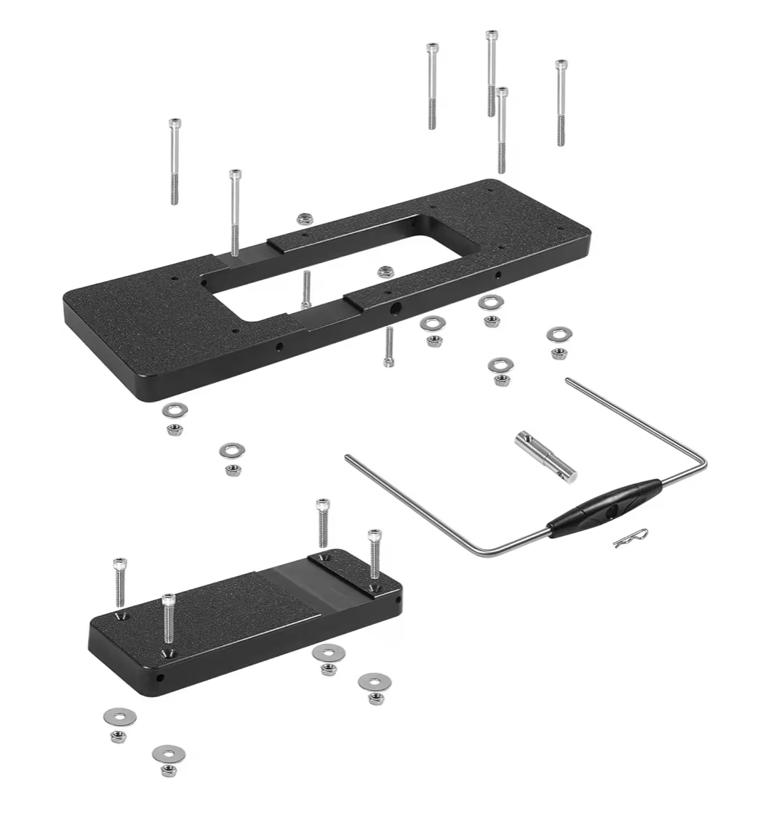1854023 MKA-23 Quick Release Bracket fits for Ultrex Fortrex Maxxum and Edge Trolling Motors - Easy Removal and Secure Attachment with Stainless Steel Pins - Image 9