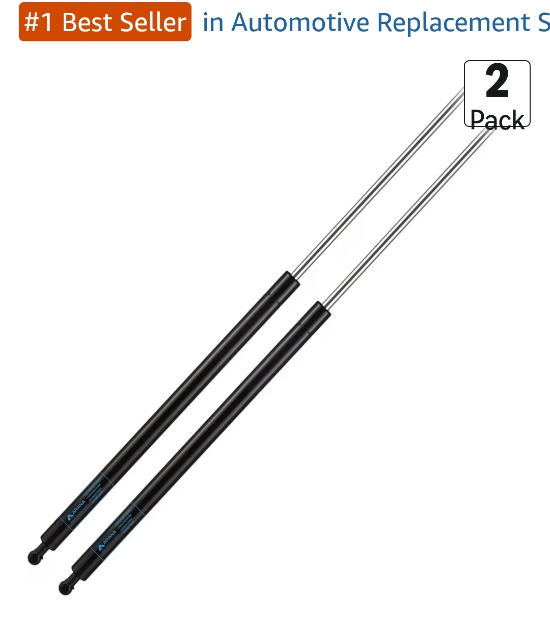 ST280M250- 2pc- 28 in 250LB/1112N Gas Struts, Murphy Bed Piston 250lb, Heavy Duty Bed Cover Shocks Lift Support Spring for Tonneau Cover Truck Bed Cover Floor Hatch Basement Trap Door, 2Pcs