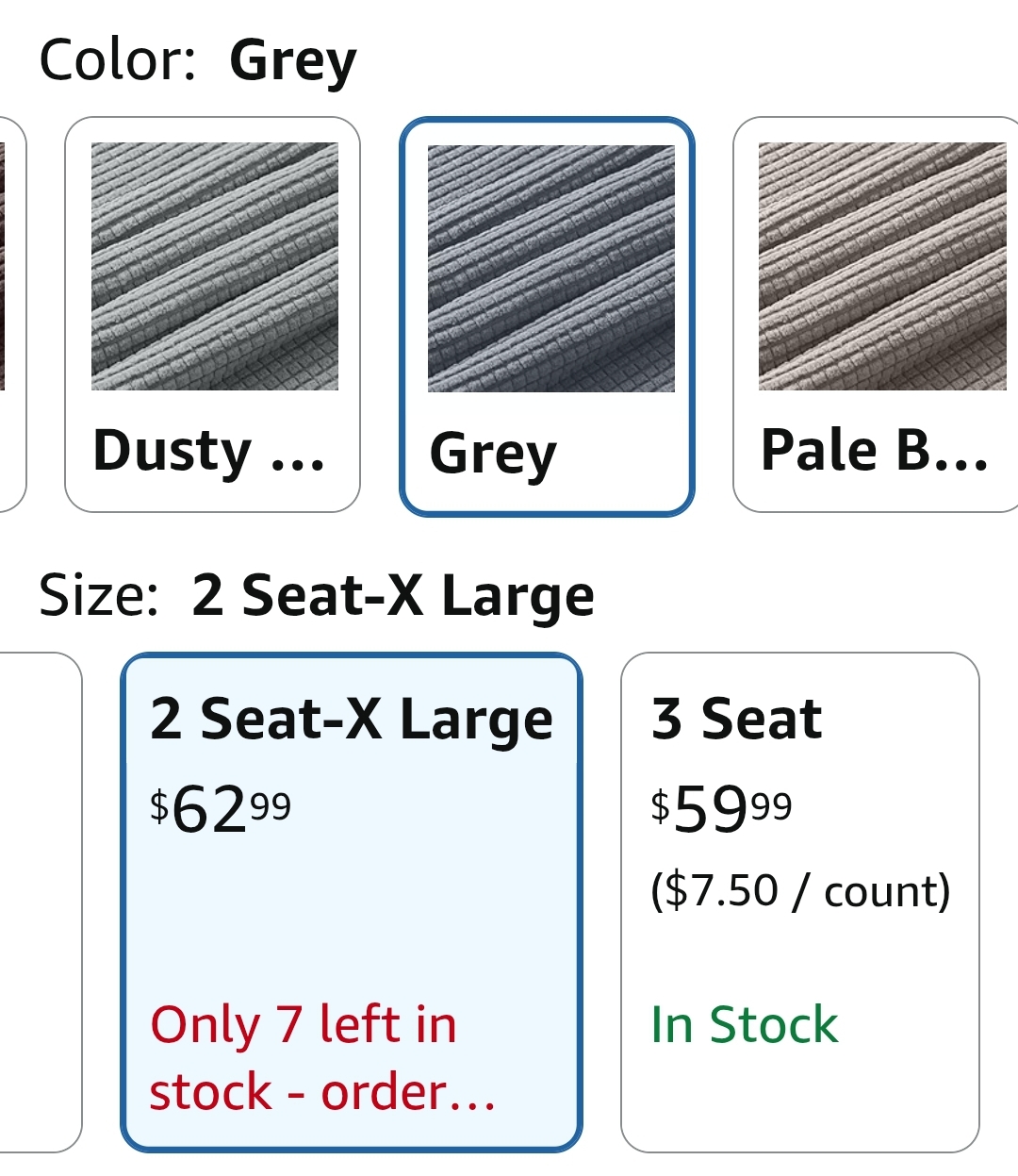 New Recliner Loveseat Slipcover, 6 Pieces Dual Recliner Sofa Covers for 2 Seat Dual Reclining Loveseat Couch, Stretch Soft Jacquard Pattern Furniture Protector with Elasticity (2XL, Grey) - Image 10