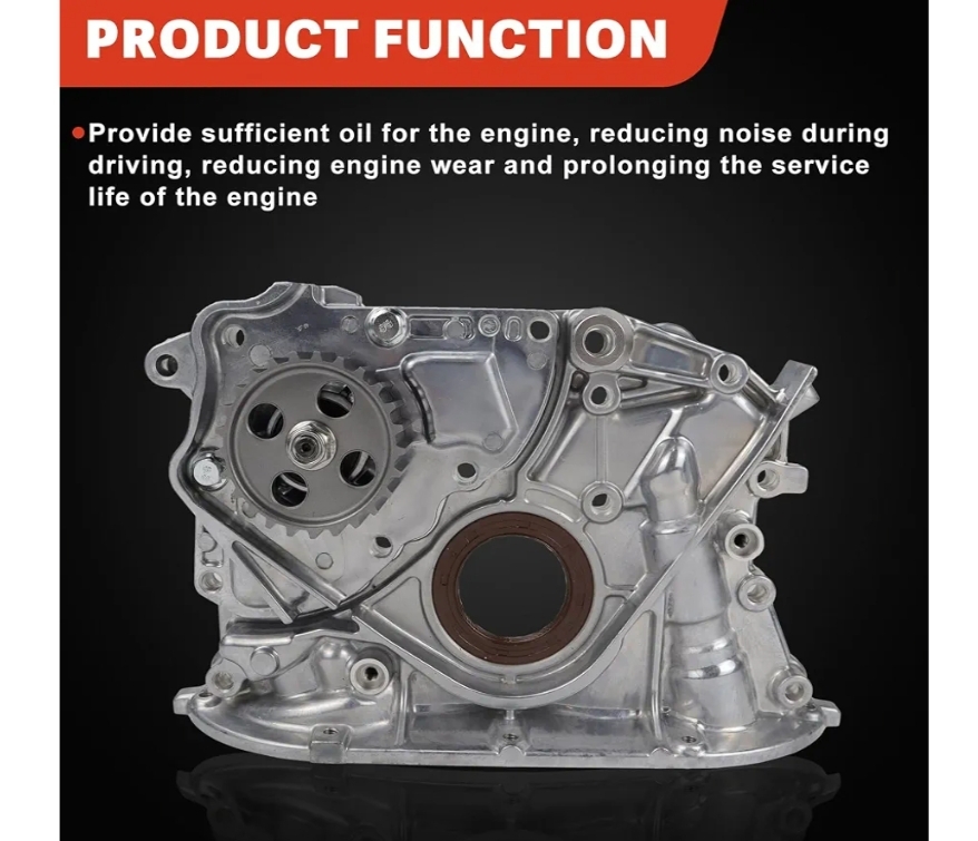 15100-74030 Oil Pump Compatible with Toyota Camry 1992-2001, Toyota Solara 1999-2001 L4 2.2L Replace M186 15100-03030 - Image 6