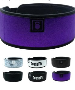New 4" Weightlifting Belt | CrossFit® Weightlifting Belt | 4-inch Wide and Built for Support, Flexibility, and The Ability to Cross Train Easily, Small