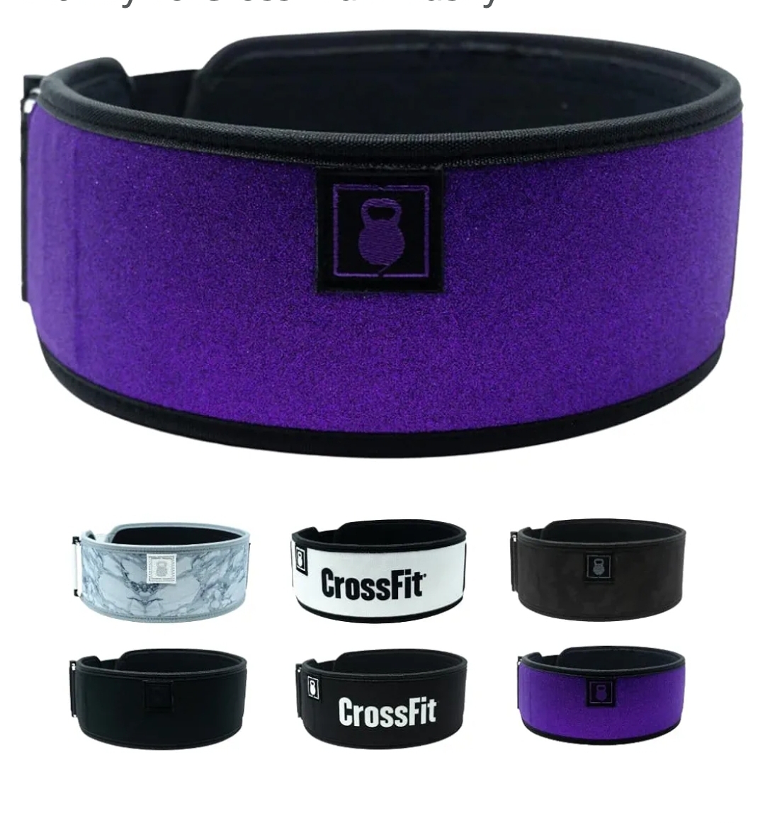New 4" Weightlifting Belt | CrossFit® Weightlifting Belt | 4-inch Wide and Built for Support, Flexibility, and The Ability to Cross Train Easily, Small