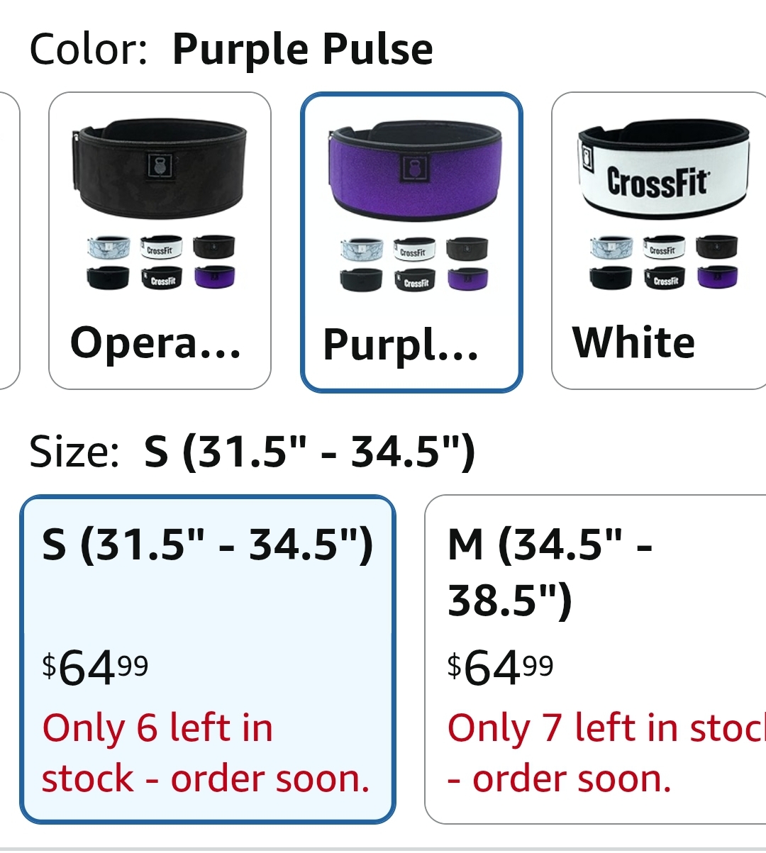 New 4" Weightlifting Belt | CrossFit® Weightlifting Belt | 4-inch Wide and Built for Support, Flexibility, and The Ability to Cross Train Easily, Small - Image 2