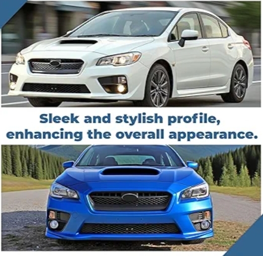 Front Bumper Lower Grille Compatible with Subaru WRX 2015 Automotive Grille Front Bumper Lower Grill Guard, Gloss Black - Image 6