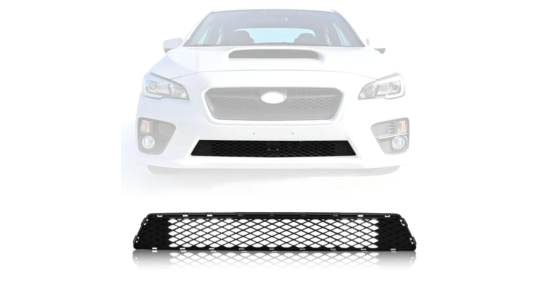 Front Bumper Lower Grille Compatible with Subaru WRX 2015 Automotive Grille Front Bumper Lower Grill Guard, Gloss Black - Image 7
