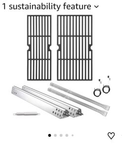 Grill Parts for Charbroil Performance 2-Burner Grill 463673519 463673019 463625217 463673017 G470-0002-W1 G321-0006-W1 G470-0004-W1 G470-5200-W1 for Charbroil Grill Replacement Parts