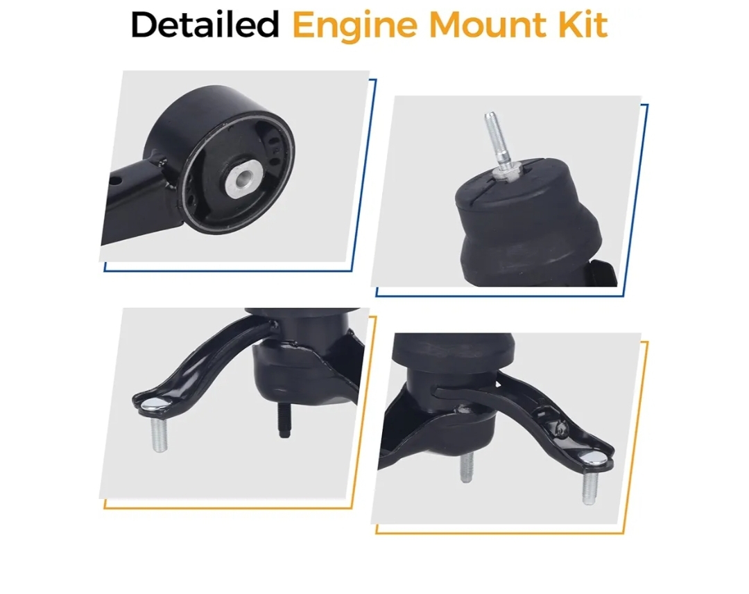 4PCS Engine Motor Mount Kit Fit for 2008-2012 Toyota Avalon, 2007-2017 Camry 3.5L V6; Automatic Trans,Replace #A4259 A4288 A42017HY A62036HY - Image 6