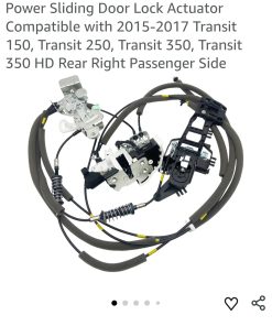 Power Sliding Door Lock Actuator Compatible with 2015-2017 Transit 150, Transit 250, Transit 350, Transit 350 HD Rear Right Passenger Side
