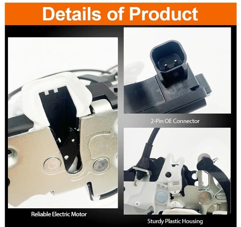 Power Sliding Door Lock Actuator Compatible with 2015-2017 Transit 150, Transit 250, Transit 350, Transit 350 HD Rear Right Passenger Side - Image 5