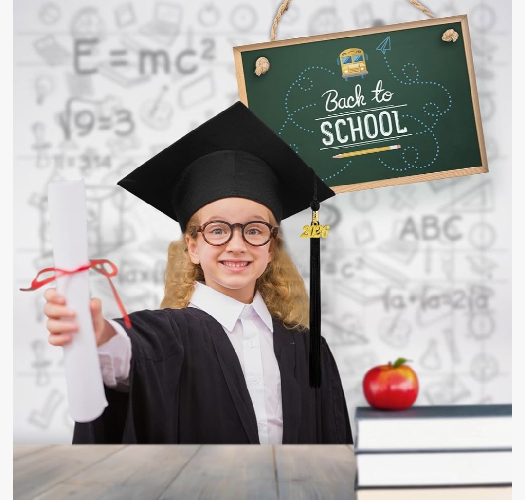 34 Child Size Preschool Grad Caps Bulk Kindergarten Graduation Cap Grad Hats with Metal Tassel for Preschool - Image 8