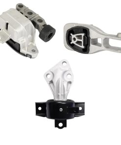 Engine Motor Mount and Transmission Mount and Torque Strut Mount Set Compatible for 2012-2016 Sonic 1.4T L4 Turbocharged Engine & 2012-2016 Sonic 1.8L L4 Engine # A5595 A5596 A5597 (3PCS)