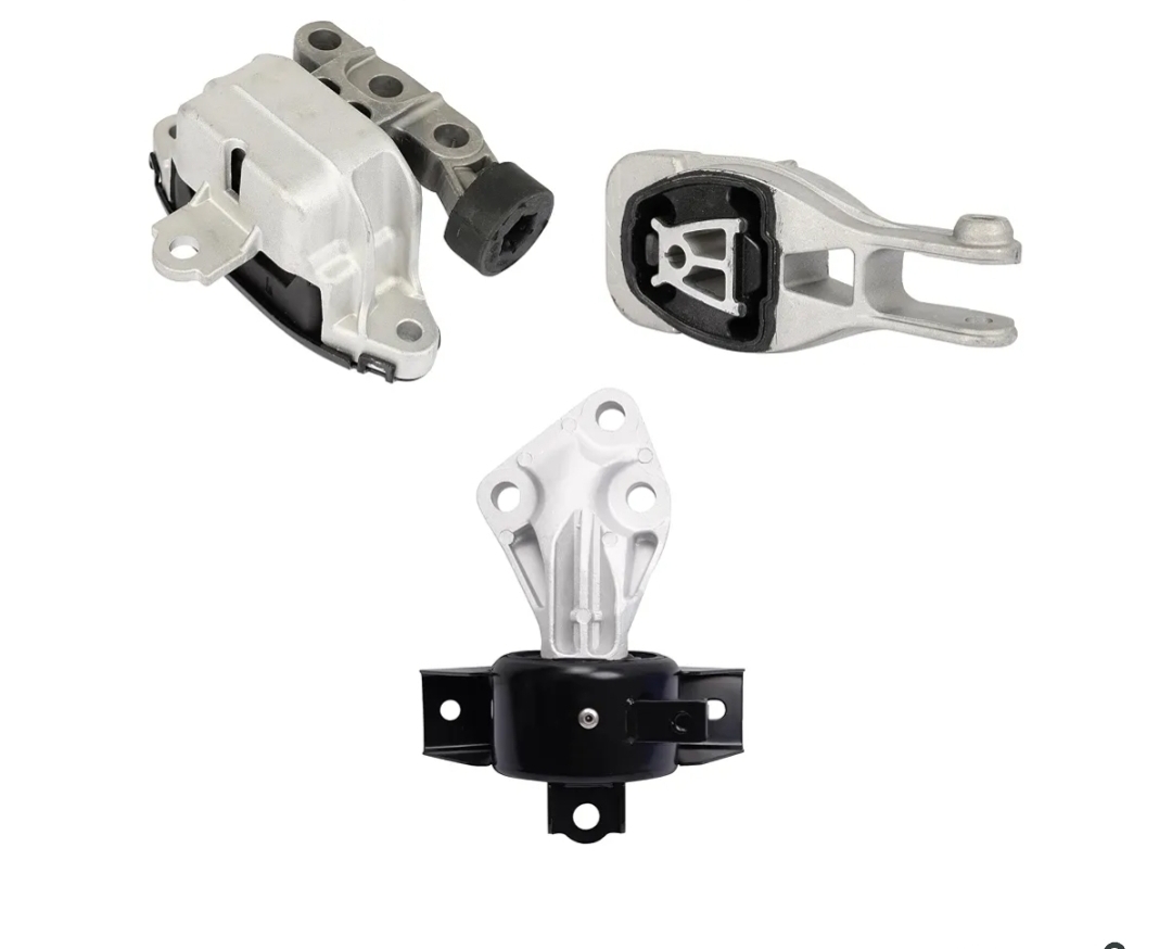 Engine Motor Mount and Transmission Mount and Torque Strut Mount Set Compatible for 2012-2016 Sonic 1.4T L4 Turbocharged Engine & 2012-2016 Sonic 1.8L L4 Engine # A5595 A5596 A5597 (3PCS)