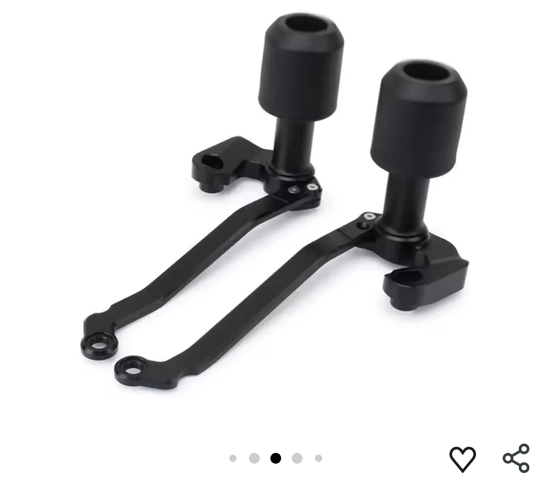 For 2025 RS660 rs660 2024 Motorcycle Frame Sliders CNC Protector Guard Fairing Crash Pad Falling Protection Frame Slider - Image 6