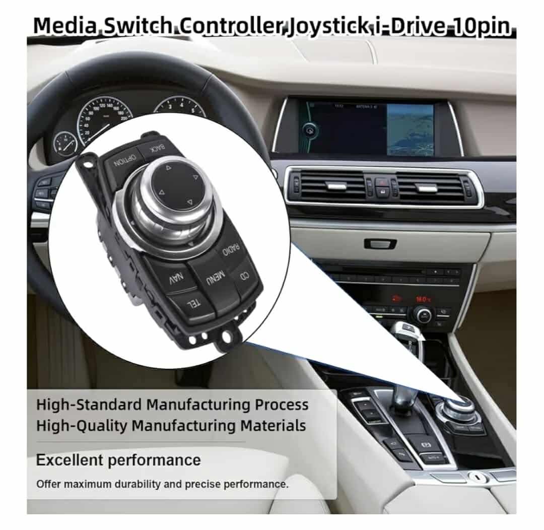 10PIN 65829206446 Media Switch Controller Joystick i-Drive Replacement for BMW F01 F02 F04 F07 GT F10 F11 5 7 Series 2007-2013#65829206444 9206444 Vahaha - Image 6