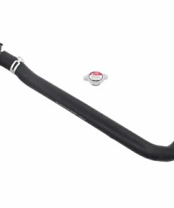 Engine Upper Radiator Coolant Hose Filler Neck and Water Outlet Flange Cap Assembly for Nissan Altima 2007-2013