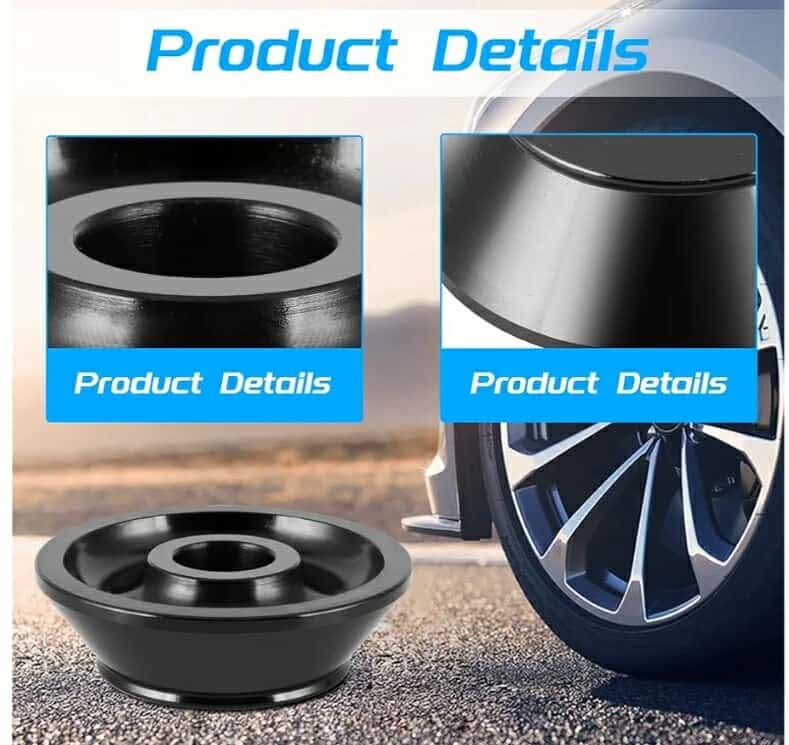 Wheel Balancer Cone 40mm 4pcs Tire Balancing Machine Cones Set Hub Centric Adapter for Tire Balancing Machines, Universal Fit for Cars/SUVs/Trucks (40mm/1.57in) - Image 6