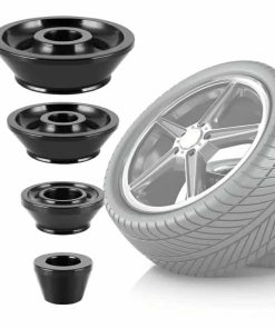Wheel Balancer Cone 40mm 4pcs Tire Balancing Machine Cones Set Hub Centric Adapter for Tire Balancing Machines, Universal Fit for Cars/SUVs/Trucks (40mm/1.57in)