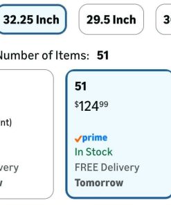 Alternative view of Deck Balusters 32-1/4 Inches Heavy Duty Iron Deck Balusters with Screws 51 Pack Metal Deck Spindles Balusters Iron Deck Spindles， Wave Arc Baluster for Outdoor Stair Deck Porch