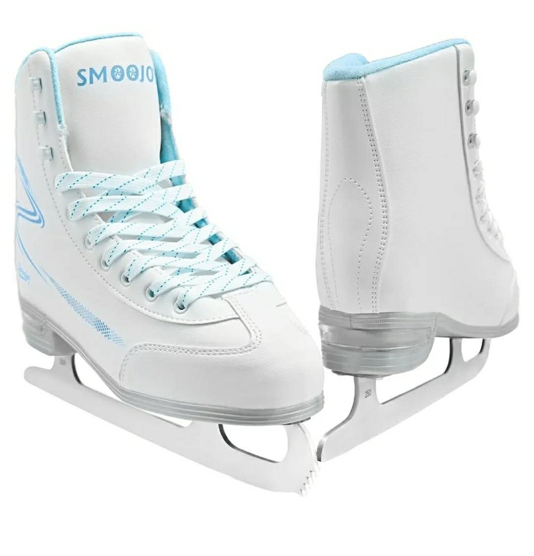 Womens Ice Skates, Figure Skates with Air Cushion, Recreational Soft Beginner Figure Ice Skates for Youth Girls Boys, Women Size 7 - Image 10
