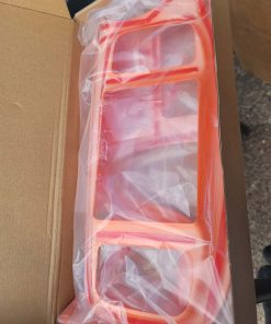 Alternative view of Interior Trim Kit Cover Center Console Dashboard Panel Gear Shift Panel Trim Decoration Accessories for Dodge Charger 2015-2025, 6PCS (Orange)