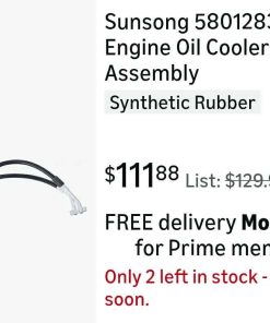 5801283 Engine Oil Cooler Hose Assembly
