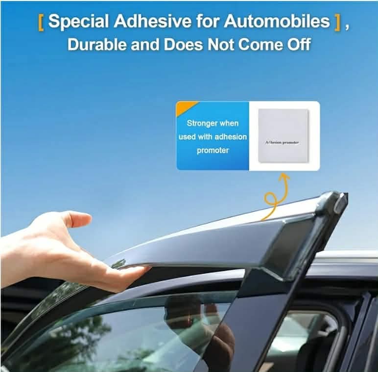 4pc Rain Guards Compatible with Subaru Outback 2020-2025 Side Window Deflectors Window Rain Guards Out-Channel Guard Deflector Vent Visor- 4pcs - Image 7