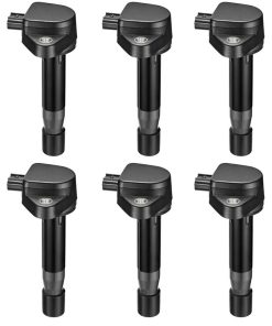 Ignition Coils Pack Compatible with Acura RL TL TSX ZDX MDX RDX Honda Accord Crosstour Odyssey Touring EX-L Pilot Ridgeline V6 3.5L 3.7L Coil for UF603 C1624 5C1681 GN10426 E1103 IC693 Set of 6