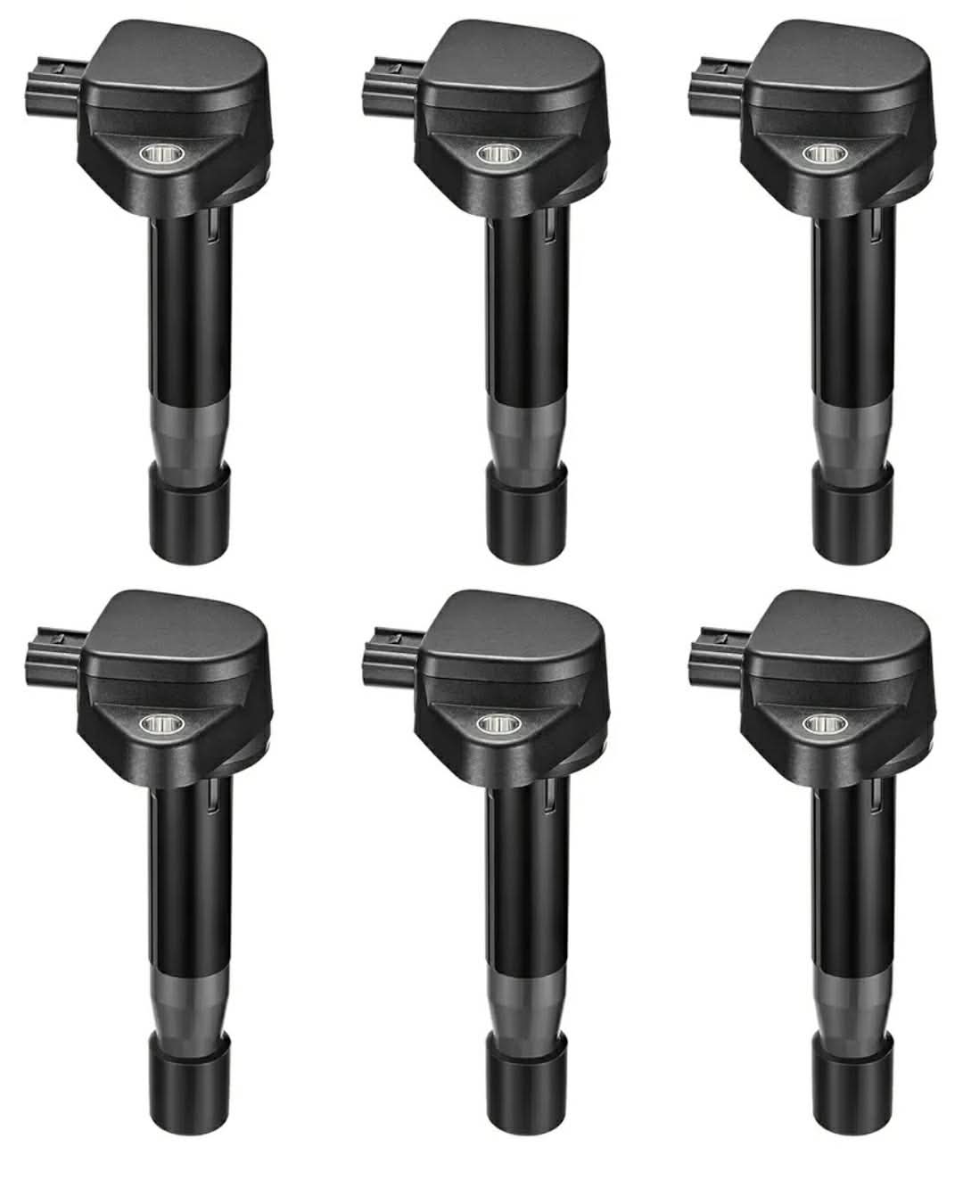 Ignition Coils Pack Compatible with Acura RL TL TSX ZDX MDX RDX Honda Accord Crosstour Odyssey Touring EX-L Pilot Ridgeline V6 3.5L 3.7L Coil for UF603 C1624 5C1681 GN10426 E1103 IC693 Set of 6