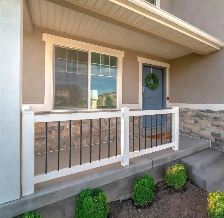 25 Pack Deck Balusters 26" x 3/4" Staircase Baluster, Diameter 3/4" Metal Deck Spindle and Stairs Railing,Hollow Square Black Deck Balusters for Deck Railing Porch - Image 5