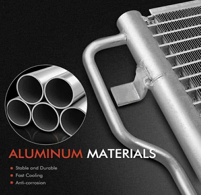 A-Premium Air Conditioning A/C Condenser Compatible with 2005-2012 Toyota Tacoma 2.7L 4.0L, Re - Image 7