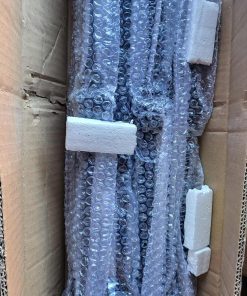 Alternative view of Wrought Iron Balusters - Hollow Single Knuckle Stair spindles - Railing Spindles - 44 in X 1/2 in - Box of 10 (Satin Black)