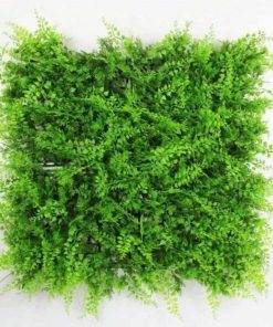 NEW SUPER THICK 48-10×10/ 12- 20X20-Artificial Fern Hedges Panels, Topiary Fence Screening, Faux Greenery Grass Backdrop, Outdoor Privacy Wall Garden Fence Decoration, Pack of 12pcs 20"x20"
