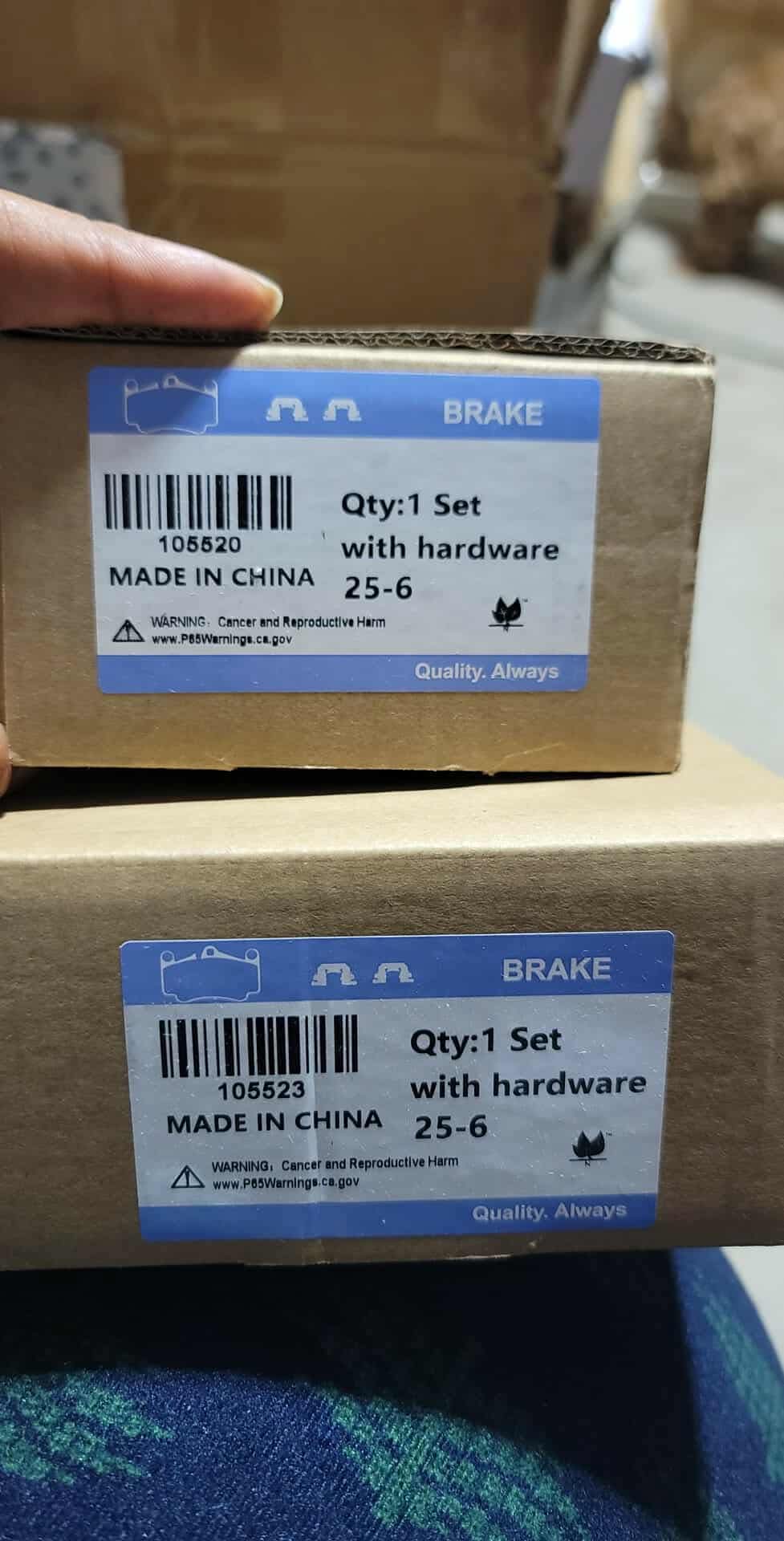 Ceramic Brake Pads Kits, 8pcs Brakes Pads Set fit for Ford Five Hundred, 05-07 for Ford Freestyle, 08-09 for Ford Taurus, 08-09 for Ford Taurus X, 05-07 for Mercury Montego, 08-09 for Mercury Sable - Image 2