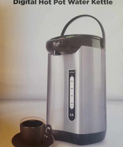 Alternative view of NutriChef Kitchen Hot Water Urn Pot Insulated Stainless Steel,Auto & Manual Dispense,Auto Boiler,Safety Lock Shutoff 3.38 QT /3.2L - Auto Boiler Shut Off -One size.