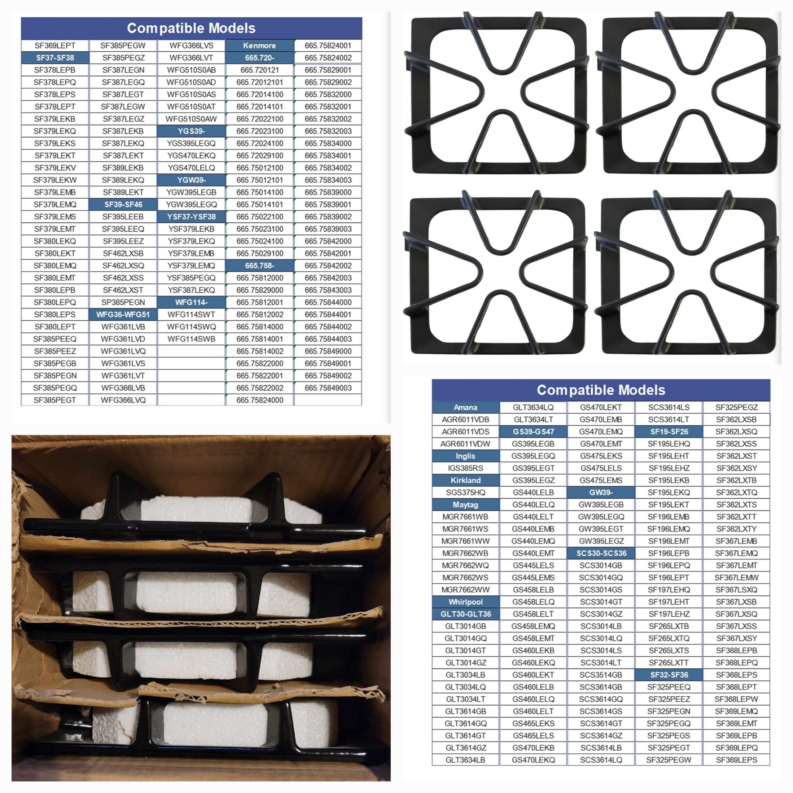 W10447925 Gas Stove Grates - Image 14