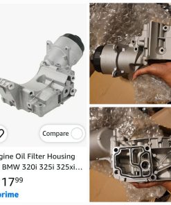 Alternative view of Engine Oil Filter Housing for BMW