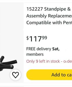 Alternative view of 152227 Standpipe & Lateral Assembly Replacement, Compatible with Pentair Sand Dollar SD60 & Sta-Rite Cristal-Flo II 22" Sand Filters