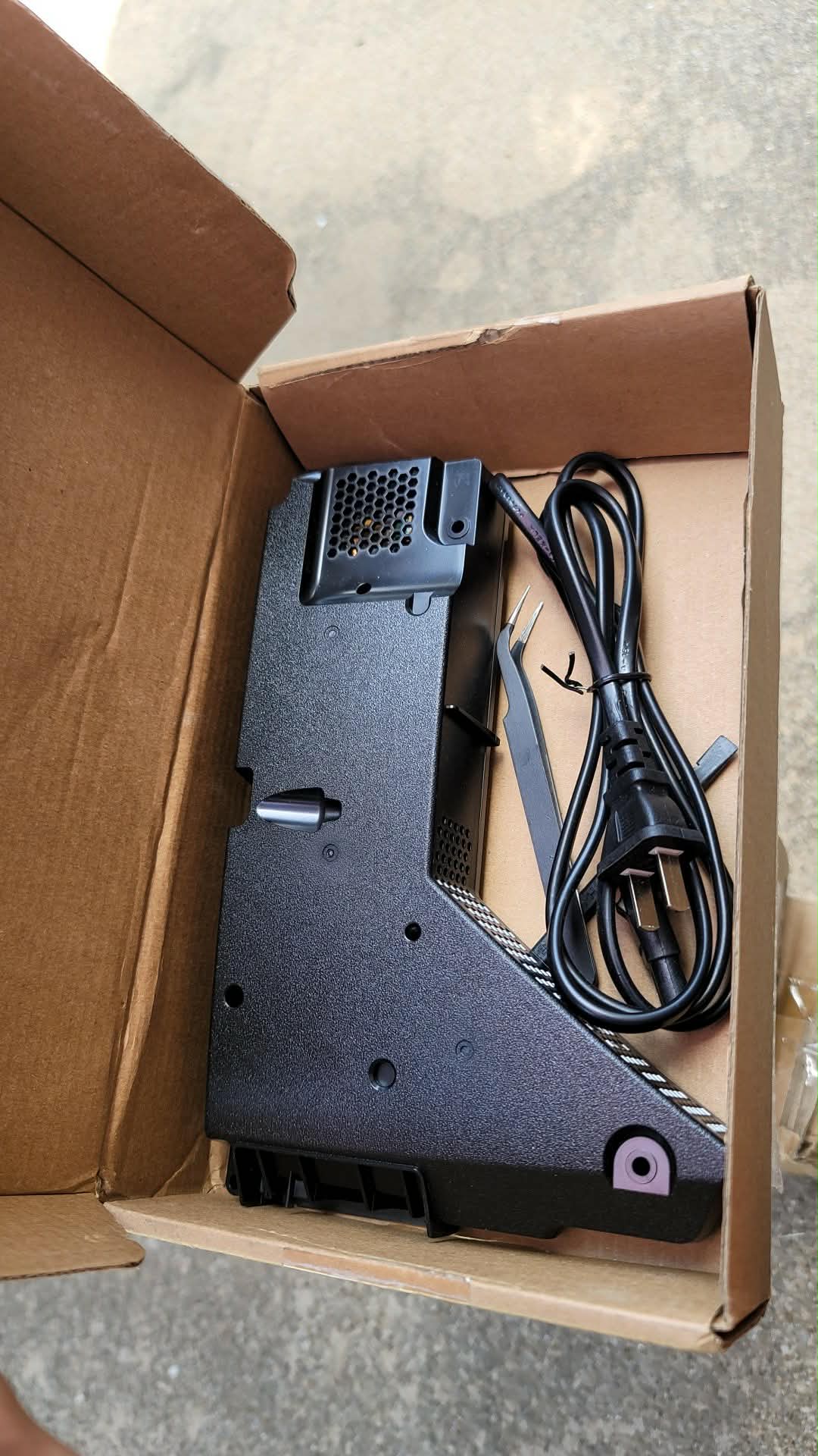 for PS5 Power Supply, Internal Power Source with AC Adapter Replacement Console Accessories Parts with Power Cable Repair Tools - Image 3